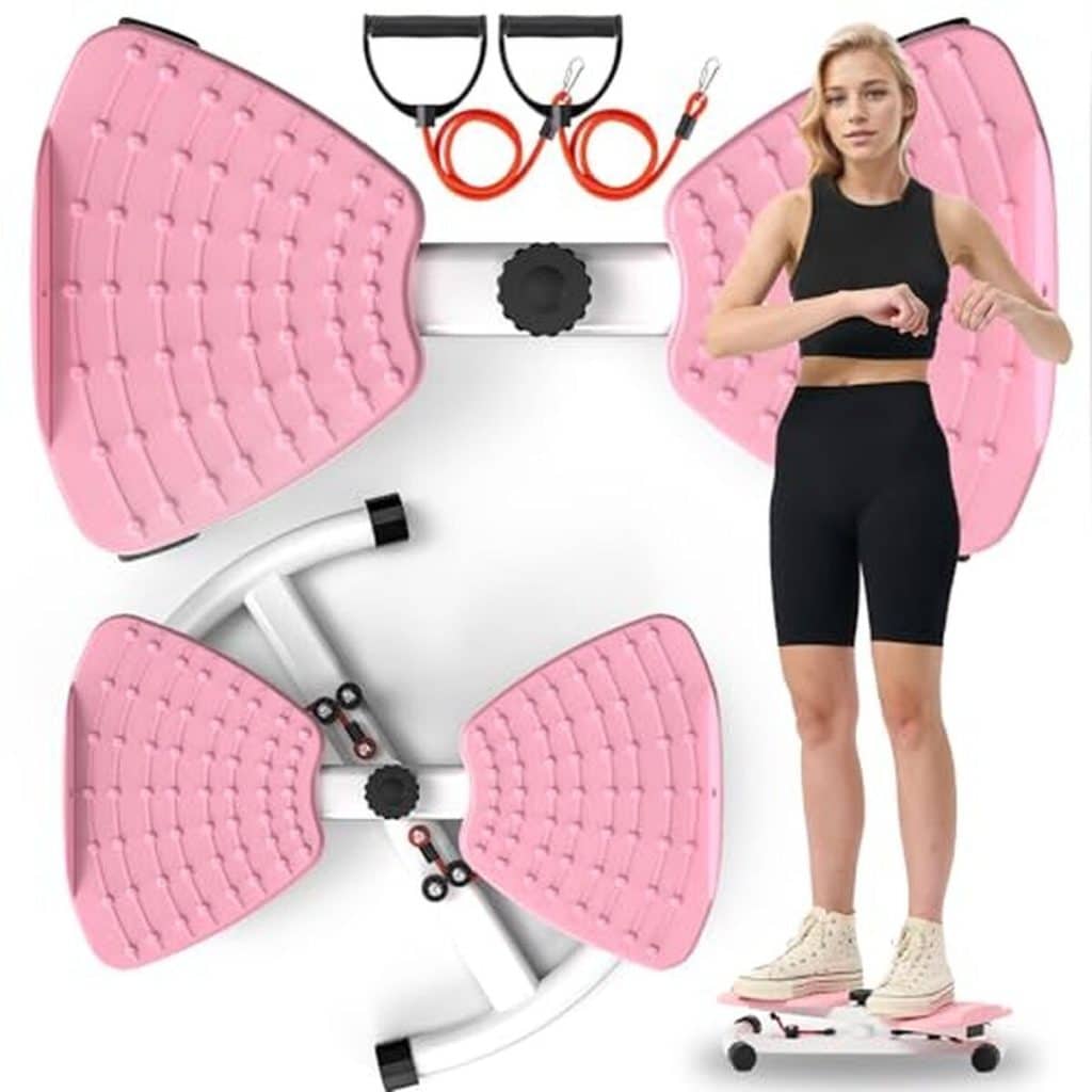 Test de la machine à abdominaux : planche rotative robuste et silencieuse