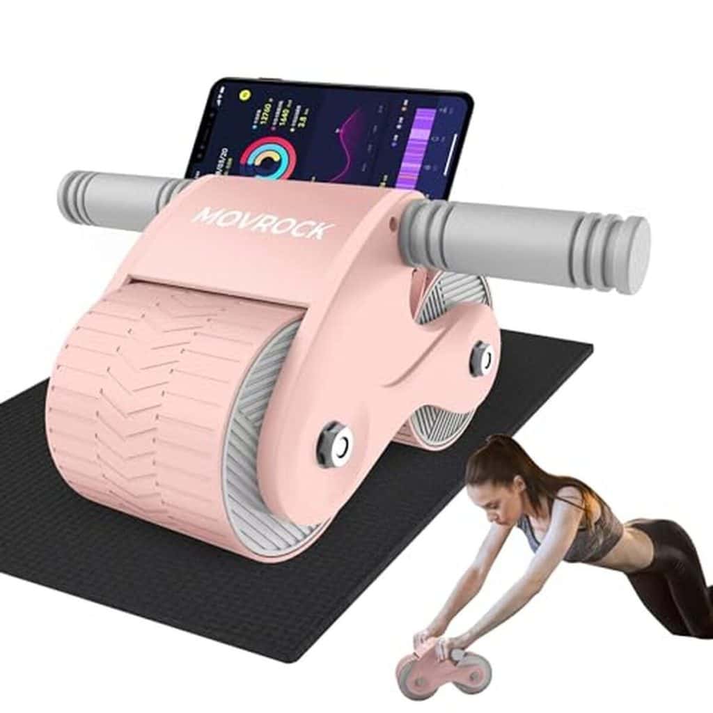 Test de la roue abdominale Movrock avec rebond automatique