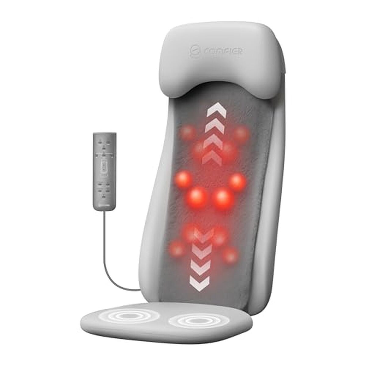 Test du COMFIER appareil de massage shiatsu avec chaleur et vibrations