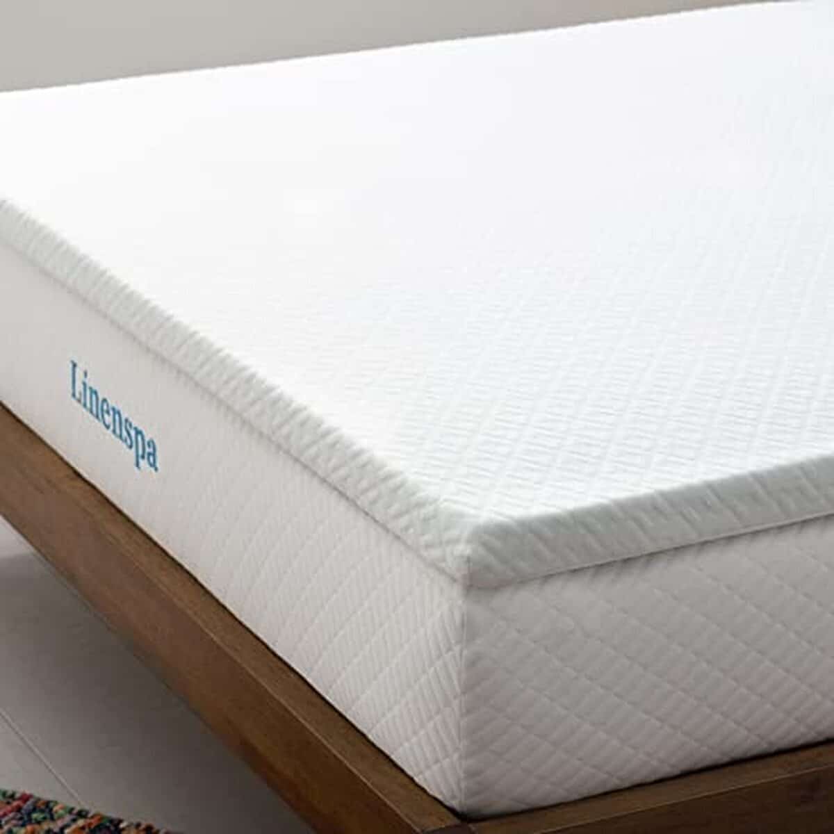 Test du surmatelas Linenspa 120 x 200 cm : confort à mémoire de forme
