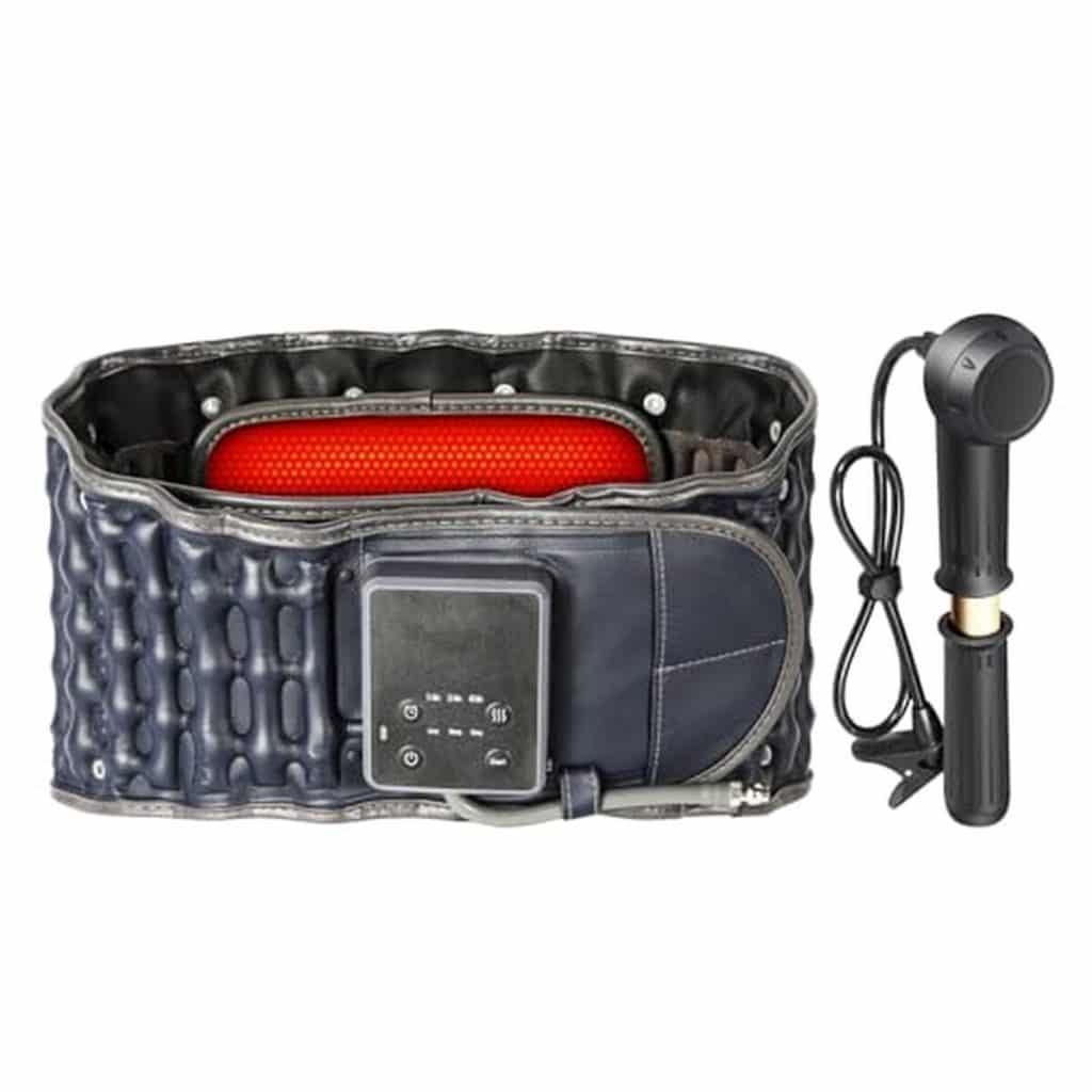 Test Oramuon : ceinture lombaire chauffante sans fil avec décompression
