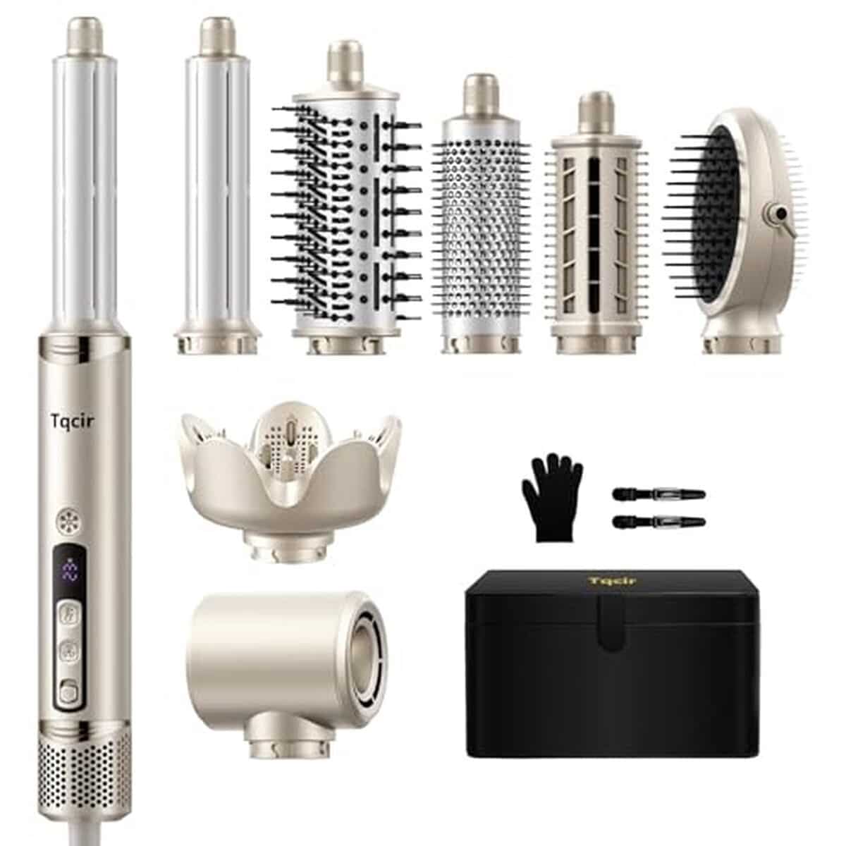 Test : tqcir air styler 8 en 1 sèche cheveux et coiffage polyvalent