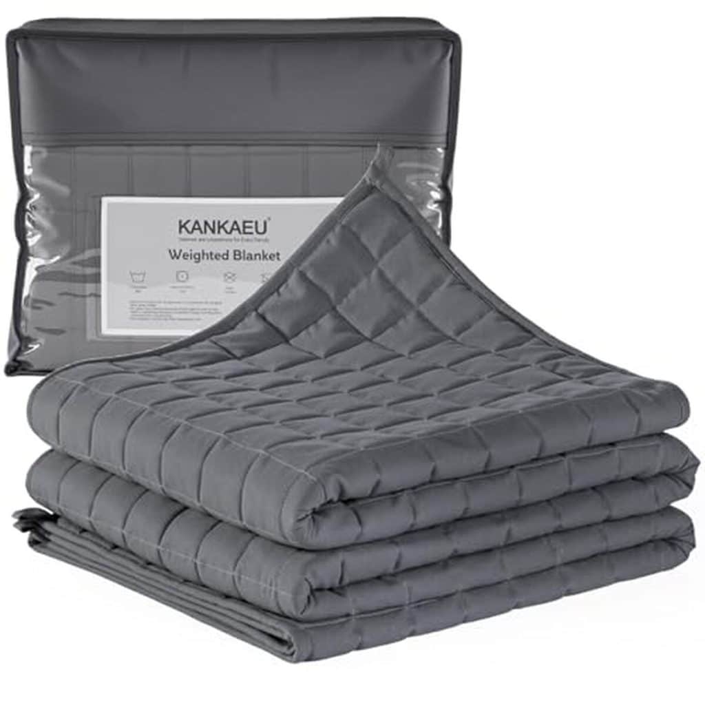 Test couverture lestée KANKAEU 9kg : relaxation intense et confort