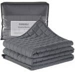 Test couverture lestée KANKAEU 9kg : relaxation intense et confort