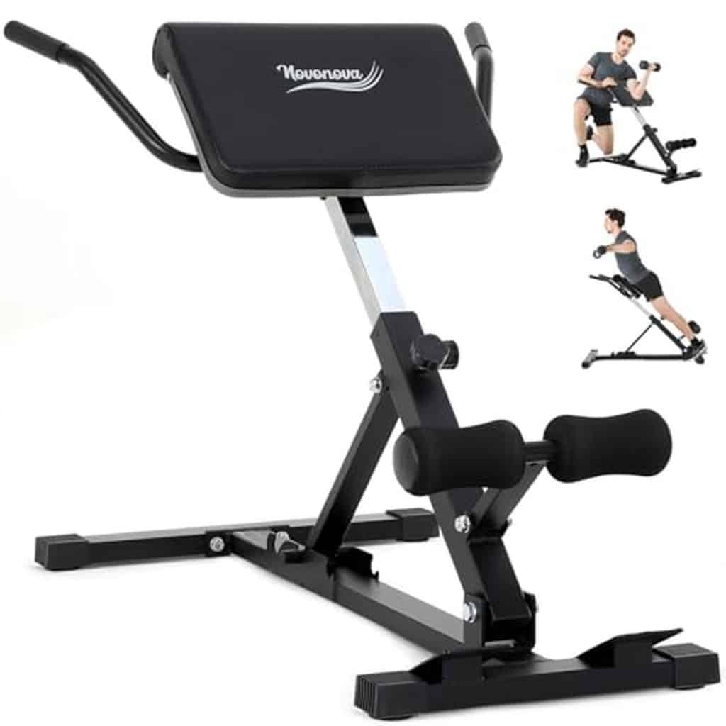 Test du banc de musculation Novonova réglable et inclinable