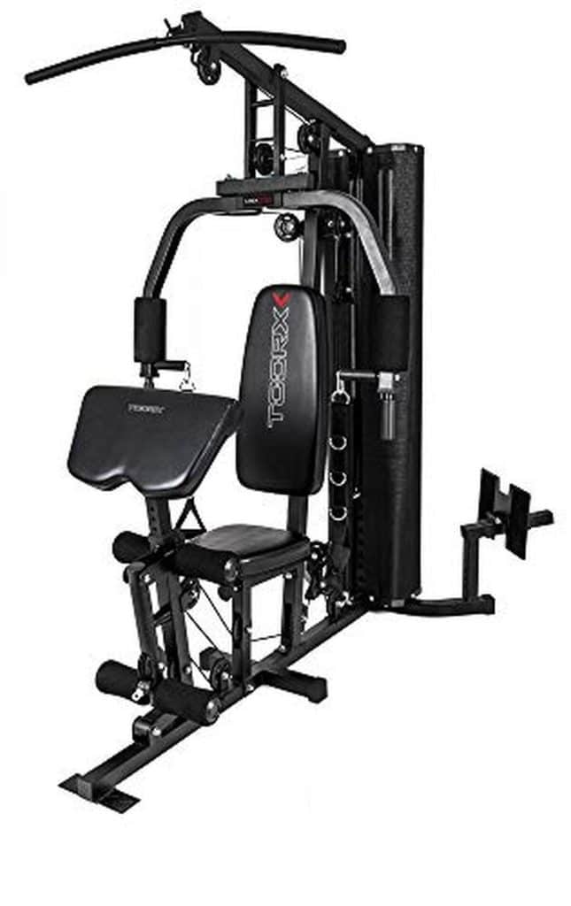 Test : station multifonction TOORX MSX 50 avec presse-jambes réglable
