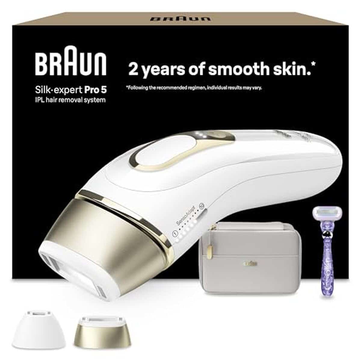Test Épilateur Braun Silk·expert Pro 5 PL5157 : lumière Pulsée Efficace