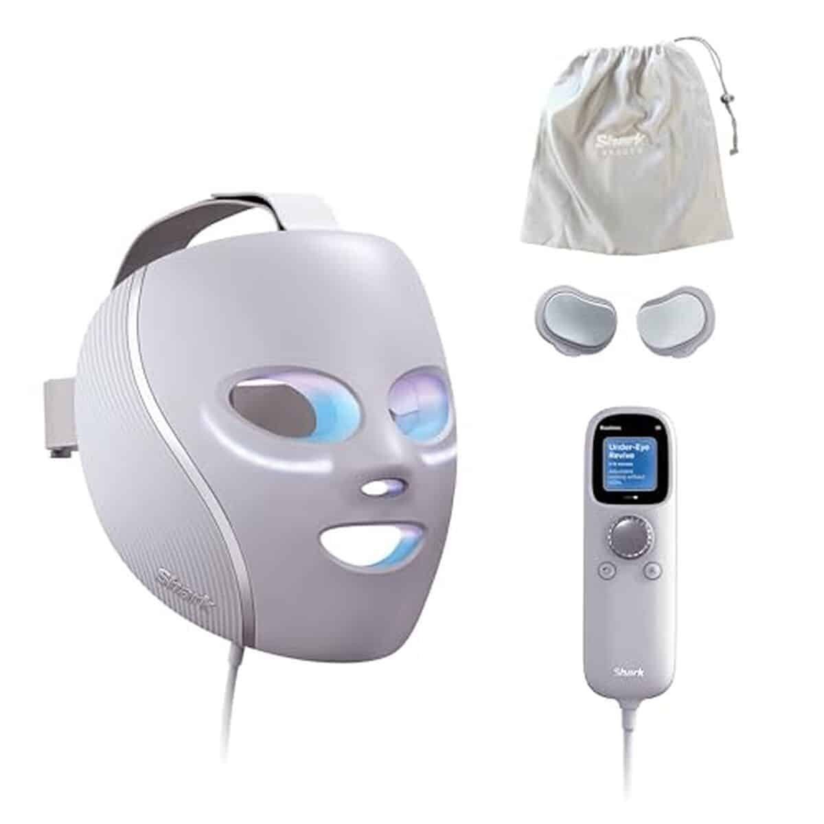 Test Shark CryoGlow : masque LED Lilas, rafraîchissement Et Photothérapie
