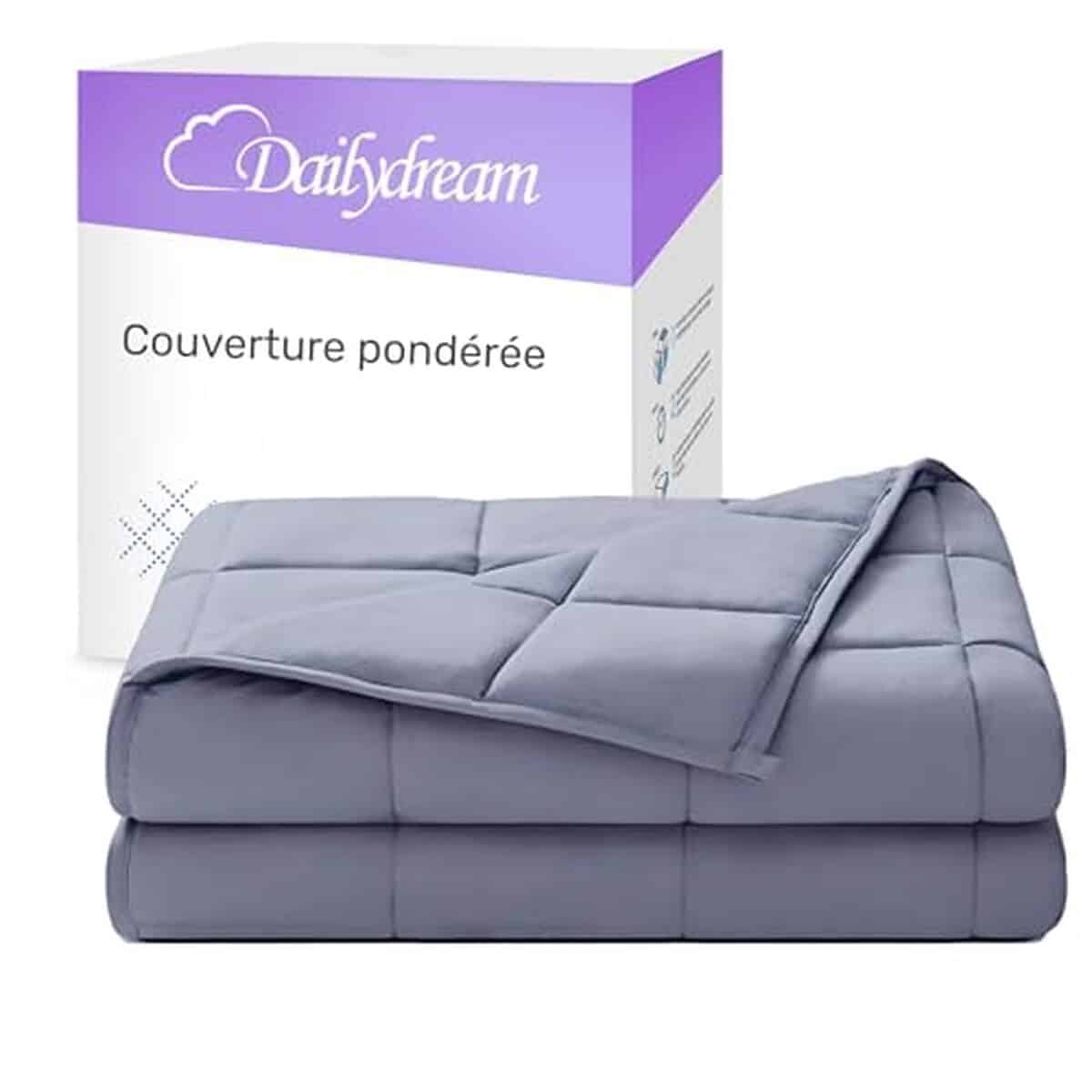Test couverture lestée Dailydream 4, 5 kg : apaisante et relaxante