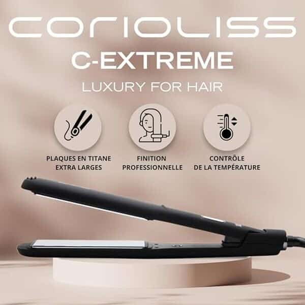Découvrez notre test complet du lisseur Corioliss C-Extreme avec plaques en titane anti-frizz : performances, avantages et avis détaillé pour cheveux lisses et brillants. 