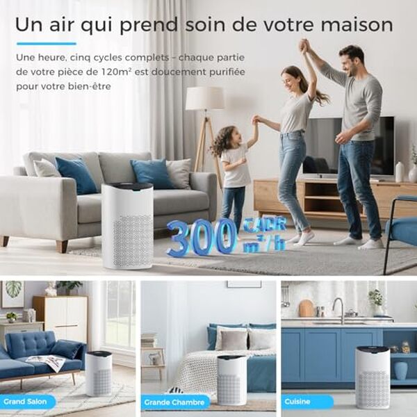 Découvrez notre test détaillé du purificateur d'air Aroeve : efficacité réelle, avantages et inconvénients pour une couverture jusqu'à 120 m². 