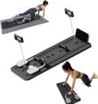 Test du rouleau abdominal multifonctionnel avec support pour coudes