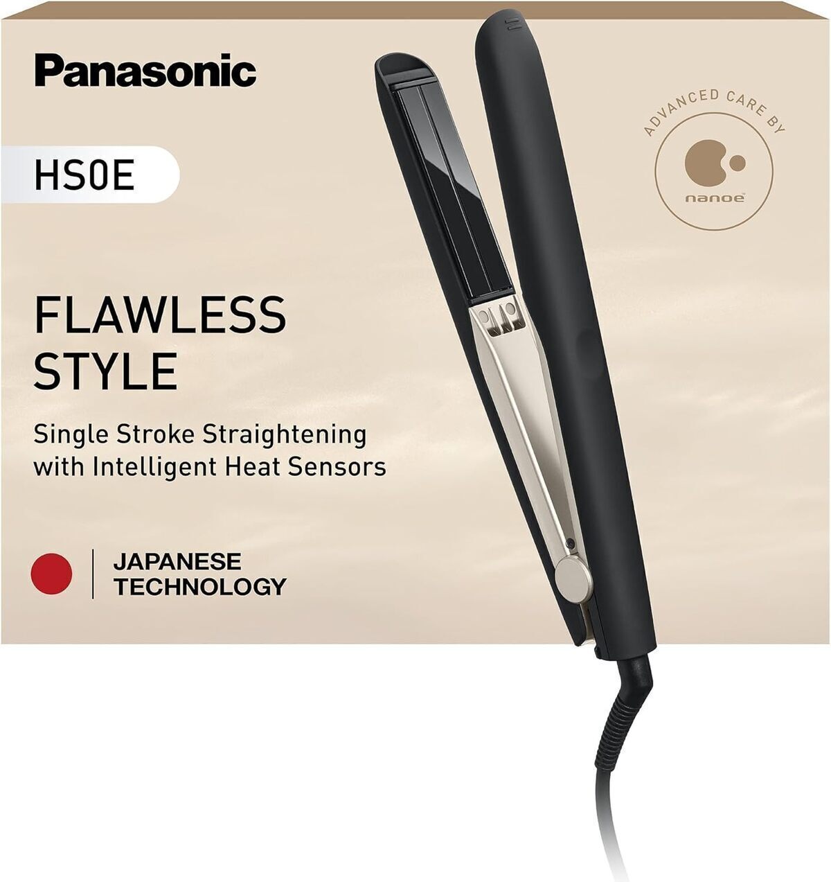 Test panasonic eh-hs0e-k825 : fer à lisser pro avec technologie nanoe