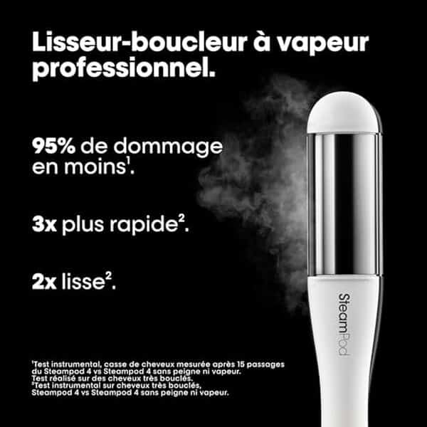 Découvrez notre test détaillé du steampod 4, le lisseur boucleur vapeur signé L'Oréal. Performances, avantages et avis complets sur ce fer à lisser innovant.