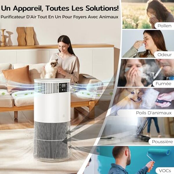 Découvrez notre test complet du purificateur d'air Amicura p2 h13 hepa : efficacité, performances et avis pour améliorer la qualité de l'air de votre intérieur.