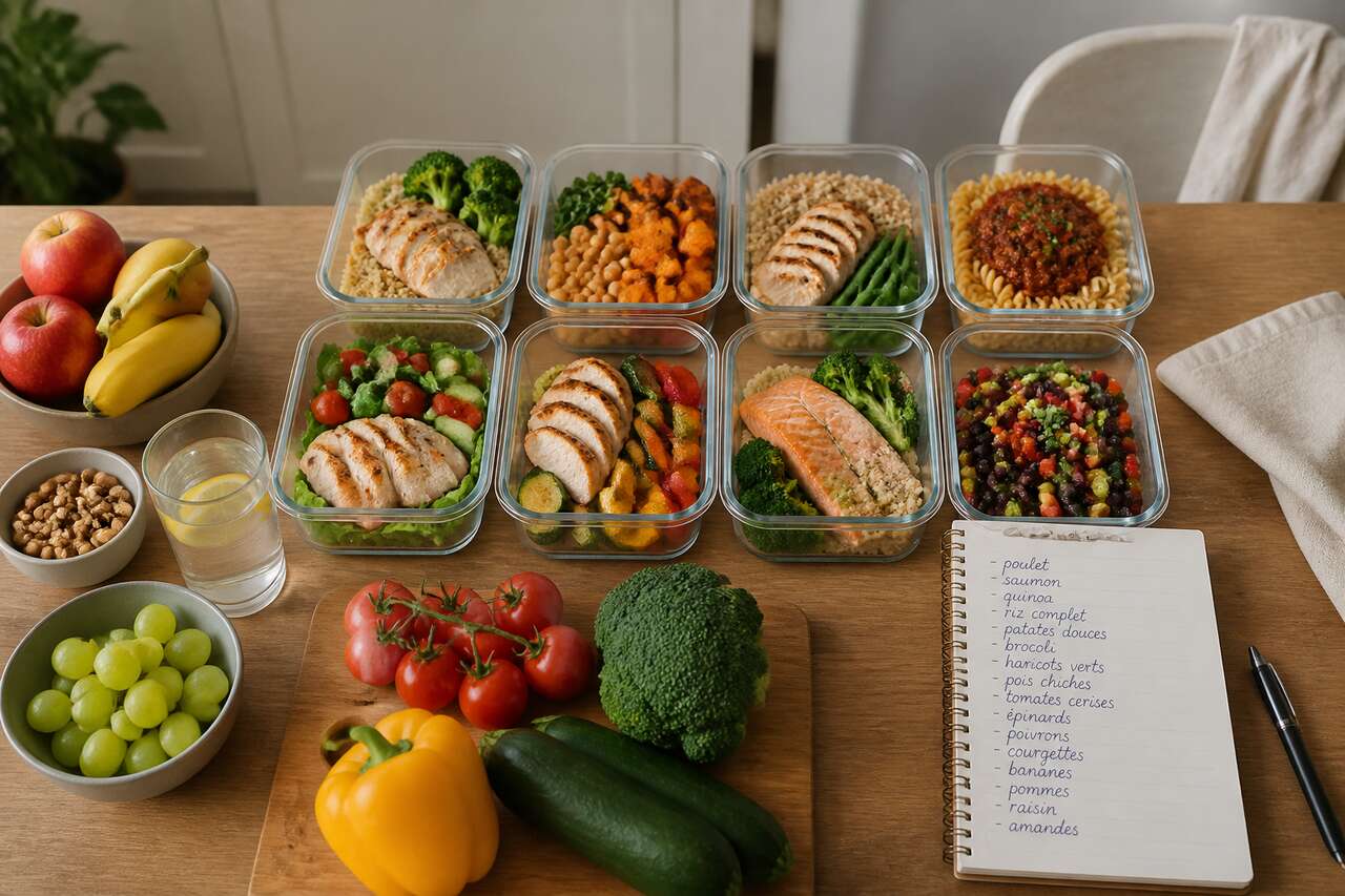 Exemple de menus sur 7 jours et liste de courses anti-cholestérol Exemple de menus sur 7 jours et liste de courses anti-cholestérol