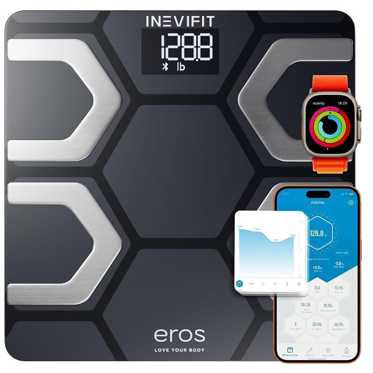 Test de la balance Inevit Eros Bluetooth : précision et connectivité