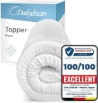 Test du surmatelas Dailydream 140 x 190 cm mémoire de forme
