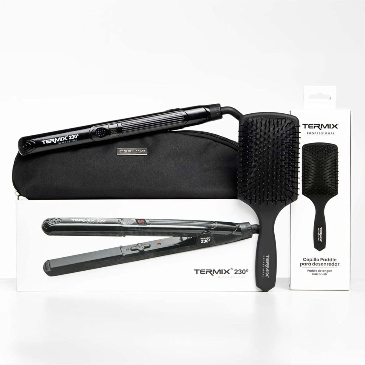 Test : fer à lisser Termix 230º + brosse paddle