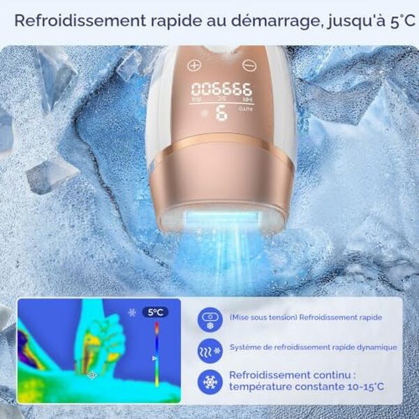 Découvrez notre test complet de l'épilateur IPL 21J : technologie 3 en 1 puissante avec fonction de refroidissement pour une épilation efficace et sans douleur.