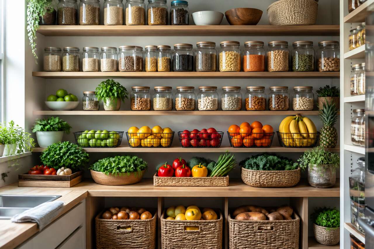 Courses et placard malin : les indispensables pour des repas sains toute la semaine Courses et placard malin : les indispensables pour des repas sains toute la semaine