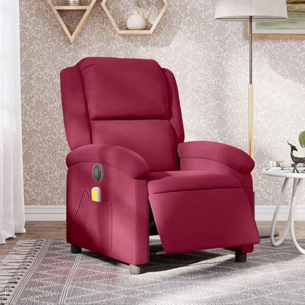 Découvrez notre avis détaillé sur le fauteuil inclinable vidaXL en velours bordeaux : confort, design et qualité pour votre intérieur moderne.