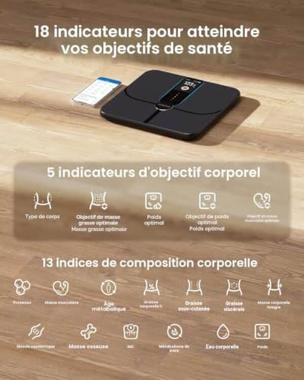 Découvrez notre test complet de la balance connectée Renpho Elis Nova A031 noire : performance, précision et fonctionnalités pour un suivi santé optimal.