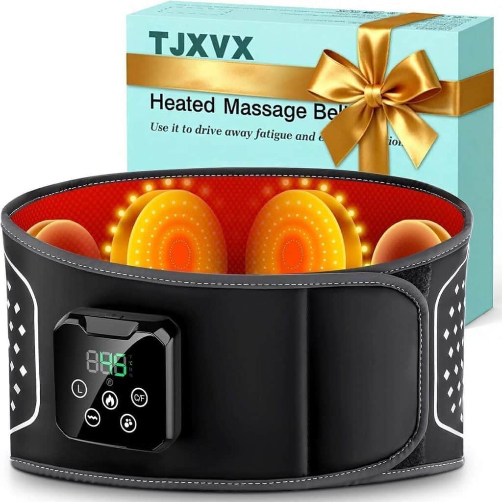 Test ceinture chauffante massante sans fil : soulagement lombaire optimal