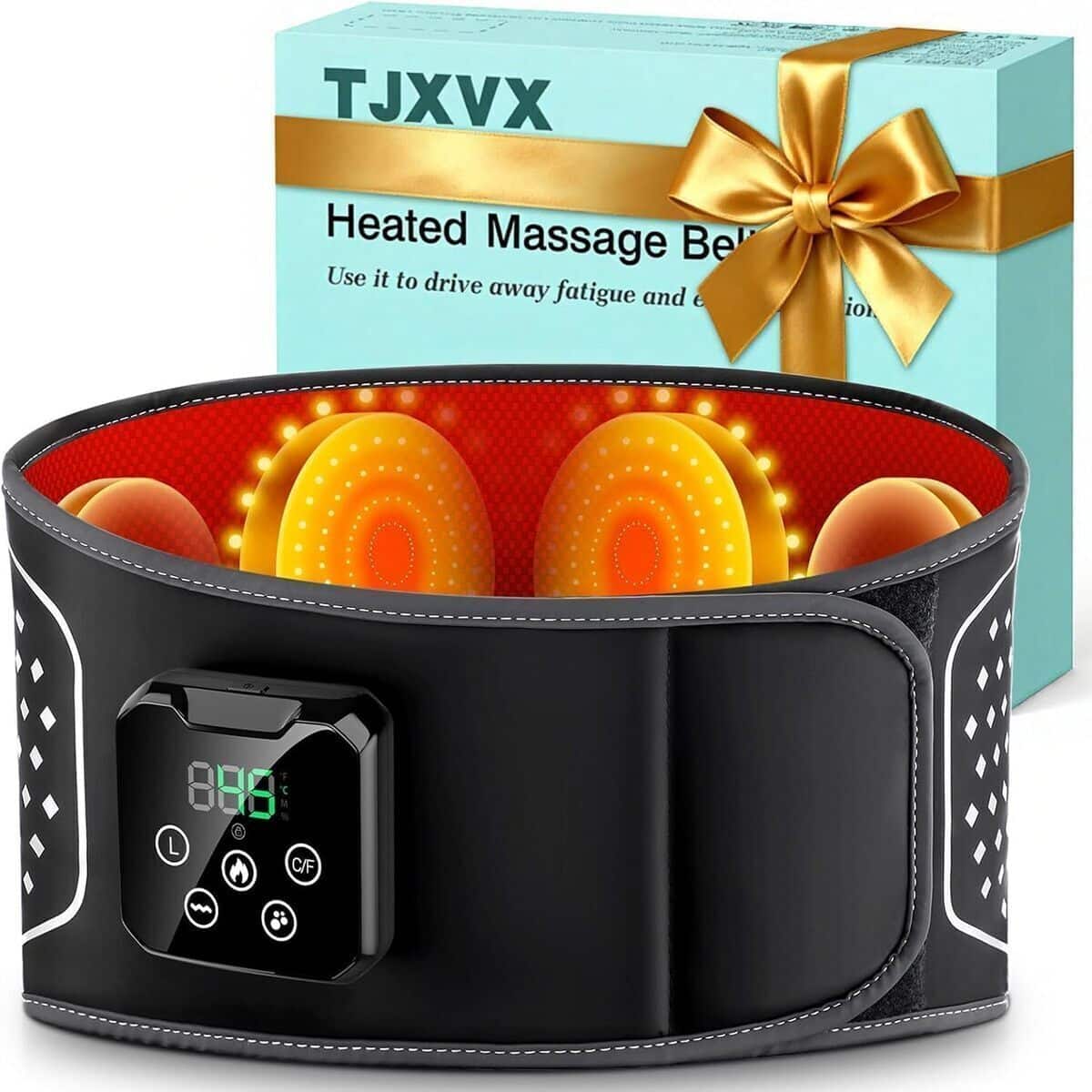 Test ceinture chauffante massante sans fil : soulagement lombaire optimal