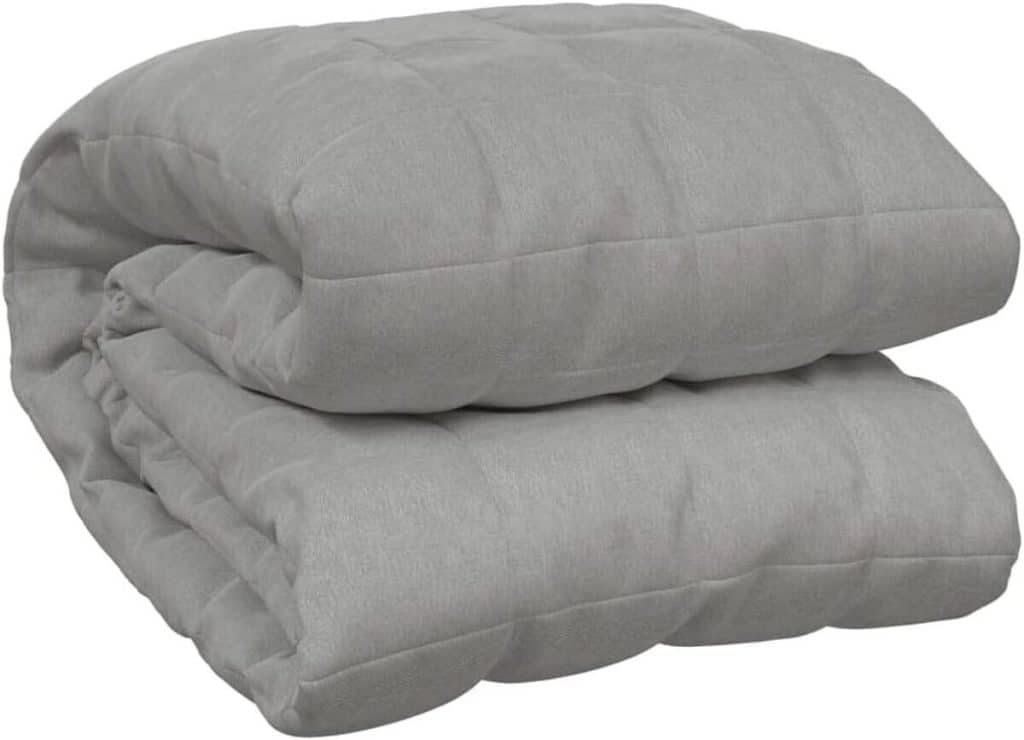 Test : couverture lestée gris 220x240 cm 11 kg