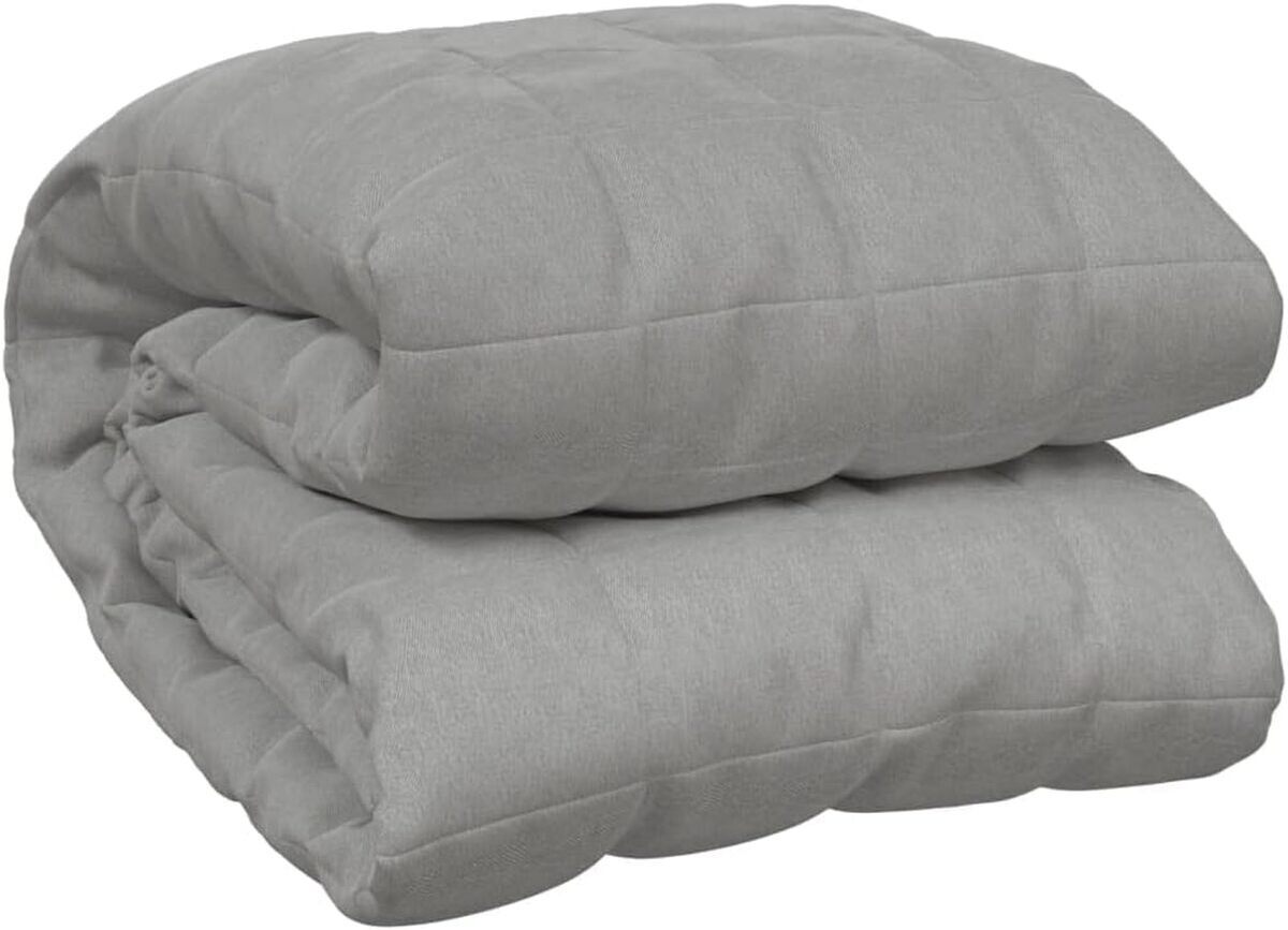 Test : couverture lestée gris 220x240 cm 11 kg
