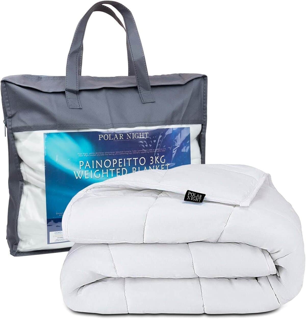 Test : couverture lestée Polar Night 5kg pour un sommeil profond