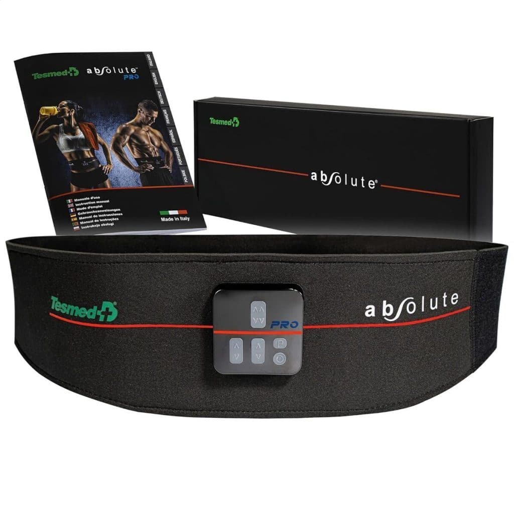 Test de la ceinture abdominale Tesmed Absolute : electrostimulateur unisexe efficace