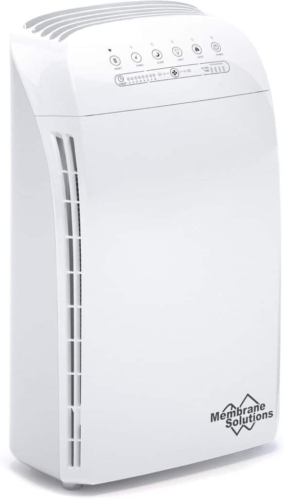 Test du purificateur d'air Membrane Solutions MSA3 : performance silencieuse
