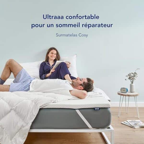 Découvrez notre test complet du surmatelas Nyte 140x190 en mousse mémoire : confort, qualité et performance analysés pour vous aider à choisir.