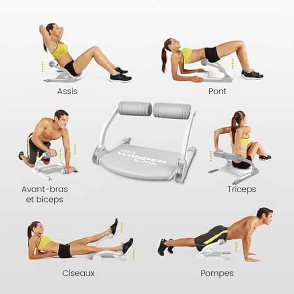 Découvrez notre test détaillé du wonder core smart, l'appareil fitness multifonction gris brume étoilée. Avis, caractéristiques et performances pour transformer votre entraînement. 